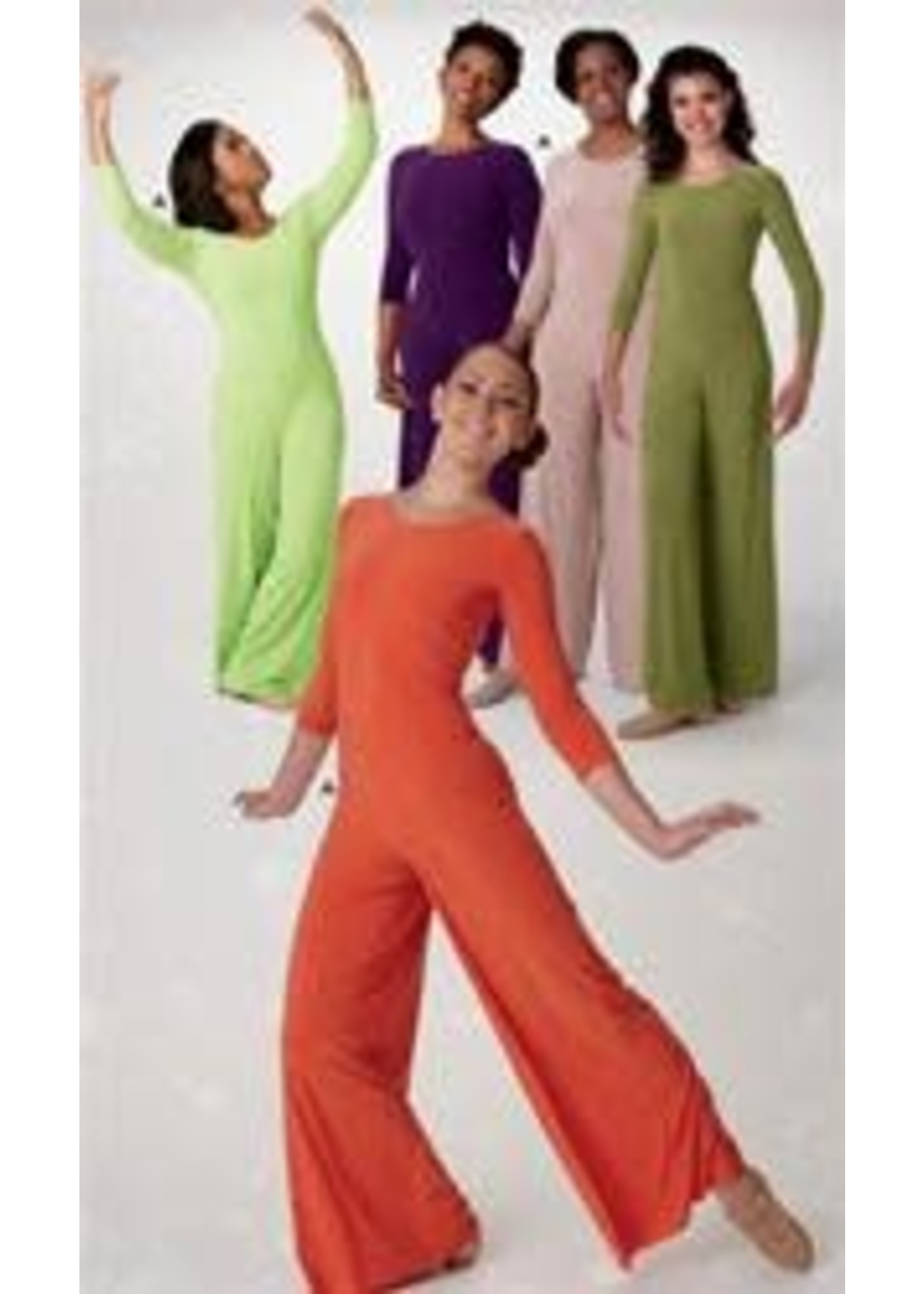 Three-Quarter Sleeve Jumpsuit