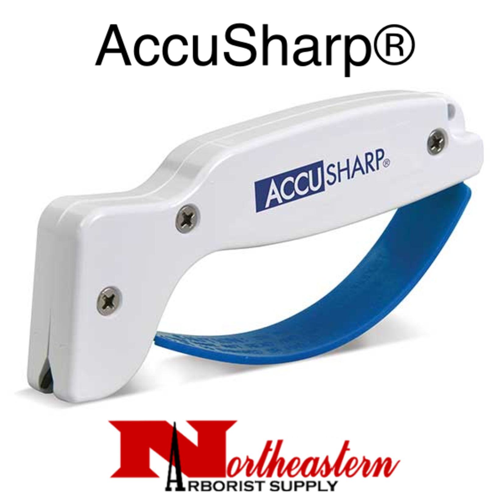 AccuSharp® Accusharp Knife & Tool Sharpener - White With Blue