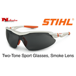 Two Tone Sport Glasses Smoke
