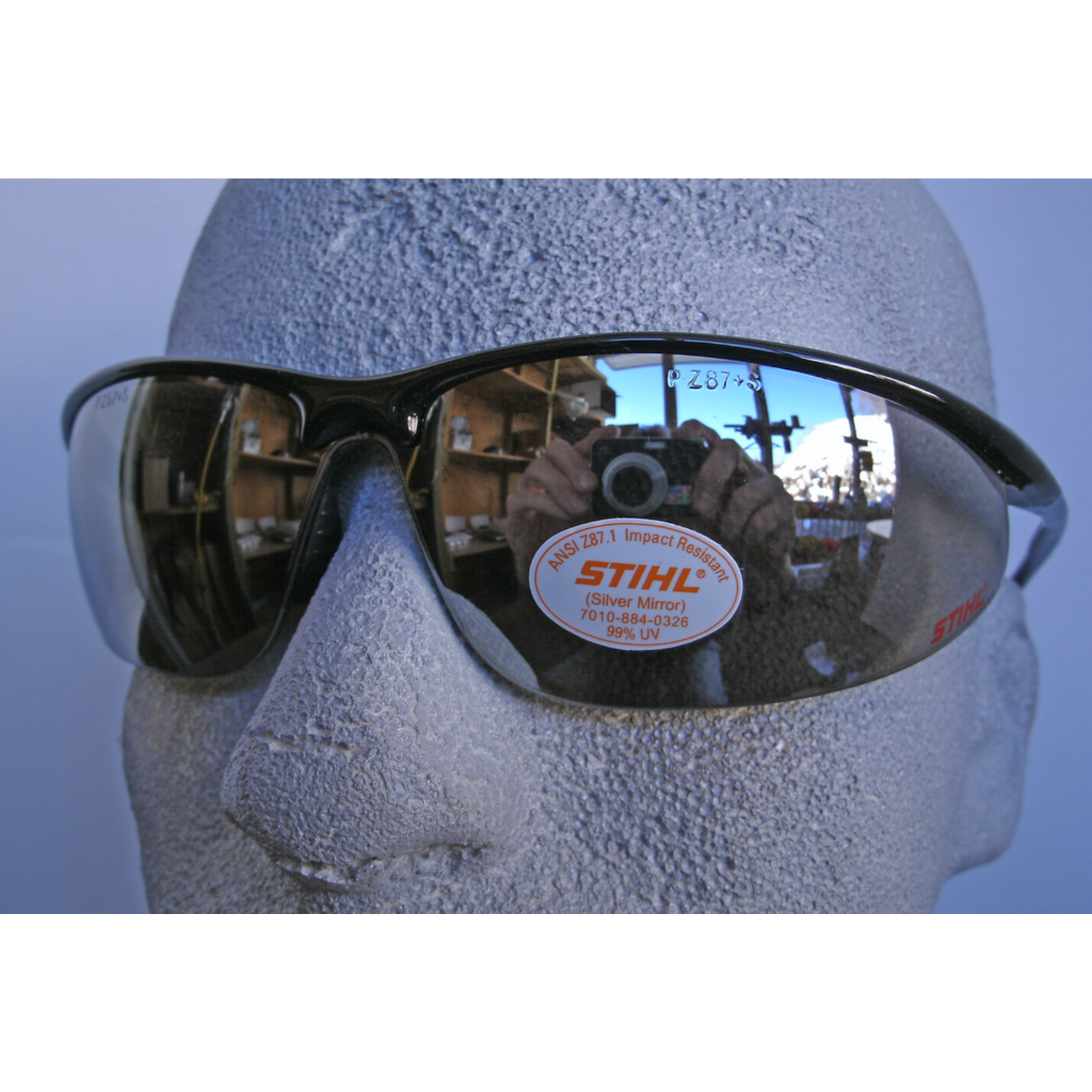 Sleek Line  Glasses  Mirror Lens