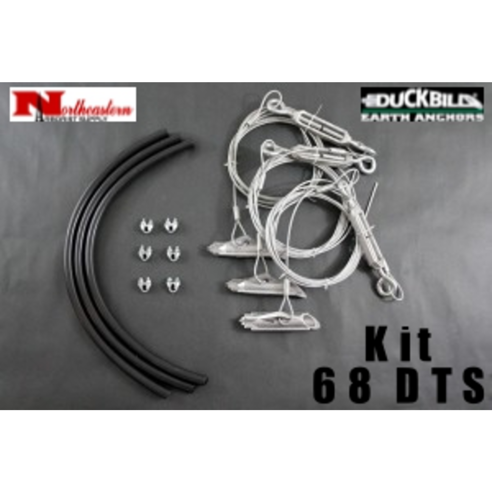 DuckBill Anchor Duckbill Kit 68DTS for up to 6" Diameter Trees