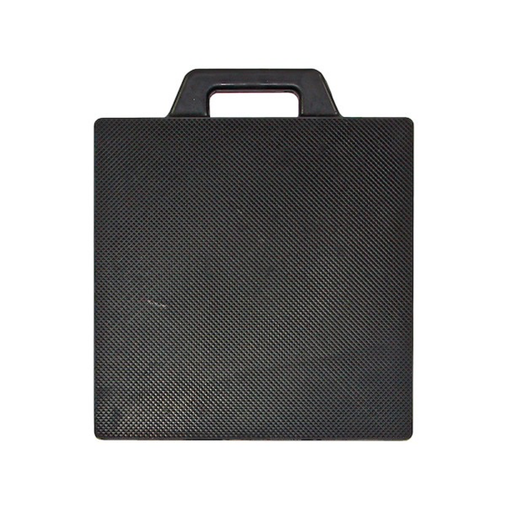 Buyers Outrigger Pad 18" x 18" Constructed from 2" Solid Rubber with Textured Surface and a Built-In Handle