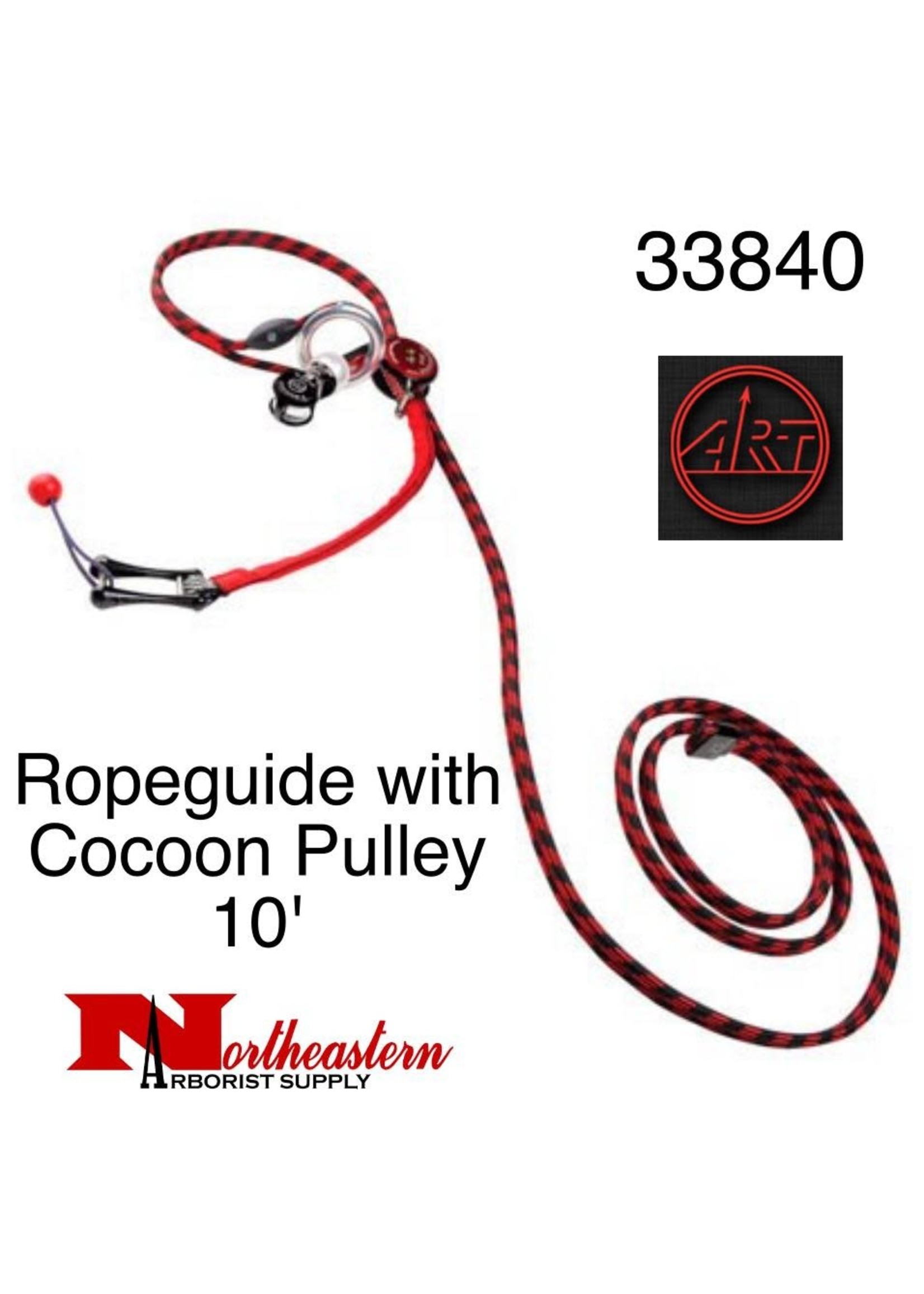 A.R.T. Ropeguide with Cocoon Pulley 10' Webbing