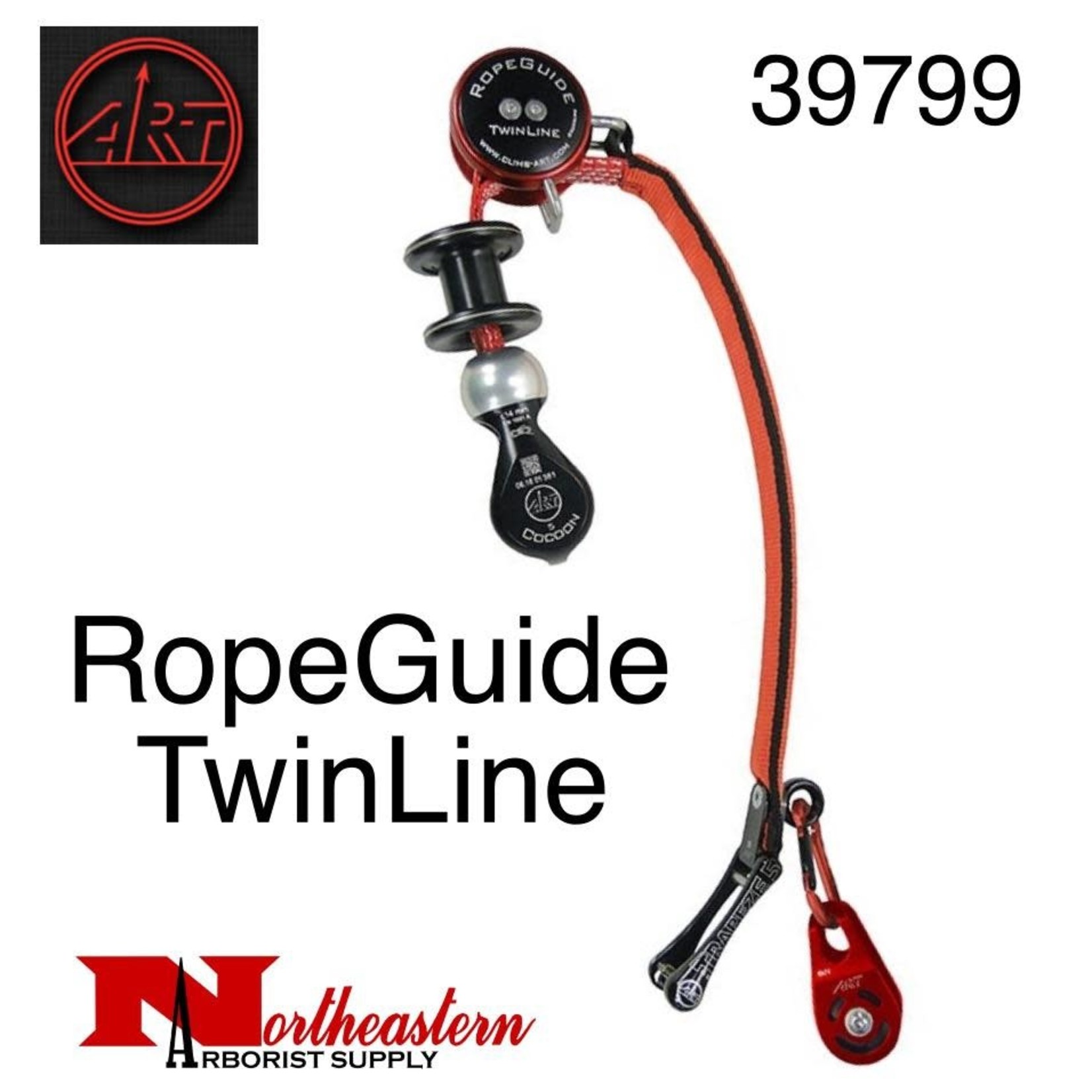 A.R.T. Art Ropeguide Twinline Friction Saver