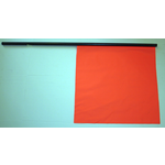 Flag, Traffic Warning 18" x 18" with 36" Staff