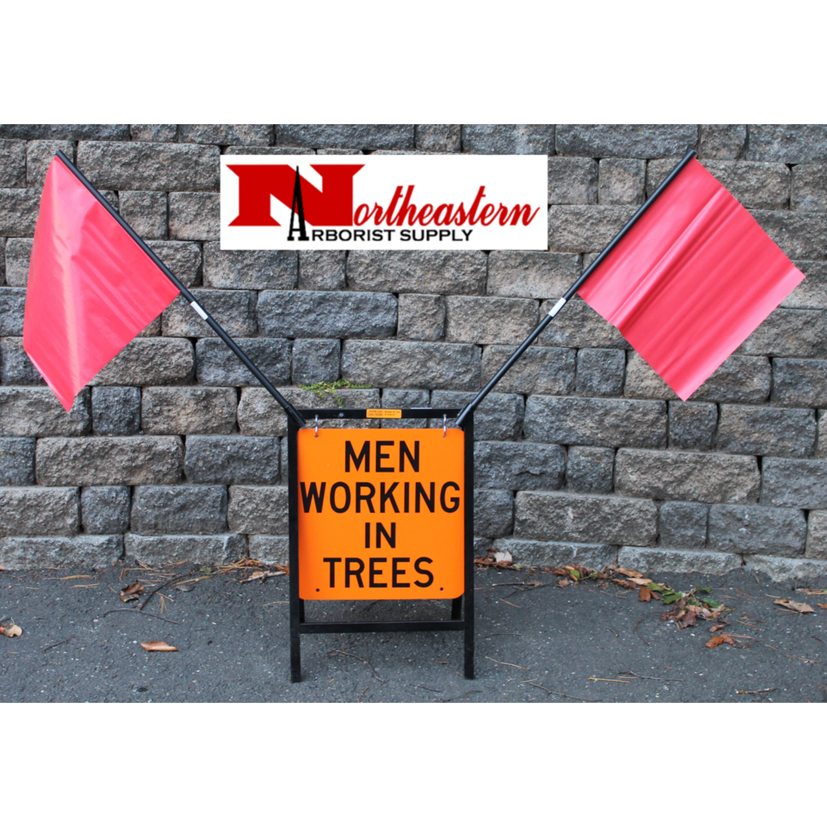 USA-SIGN® Sign Kit 18 A Frame Style -Men Working In Trees