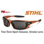 STIHL® Two Tone Work Glasses Smoke Lens
