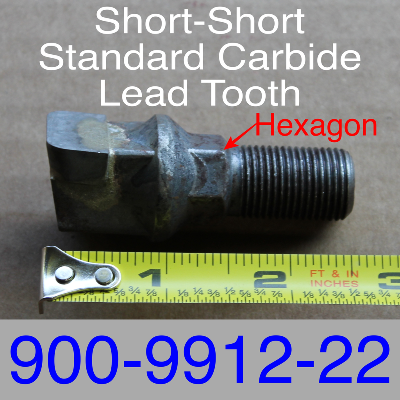 Carbide Hex Tooth 2250