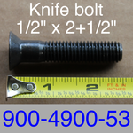 Blade Bolt 1/2" X 2+1/2"  900-4900-53