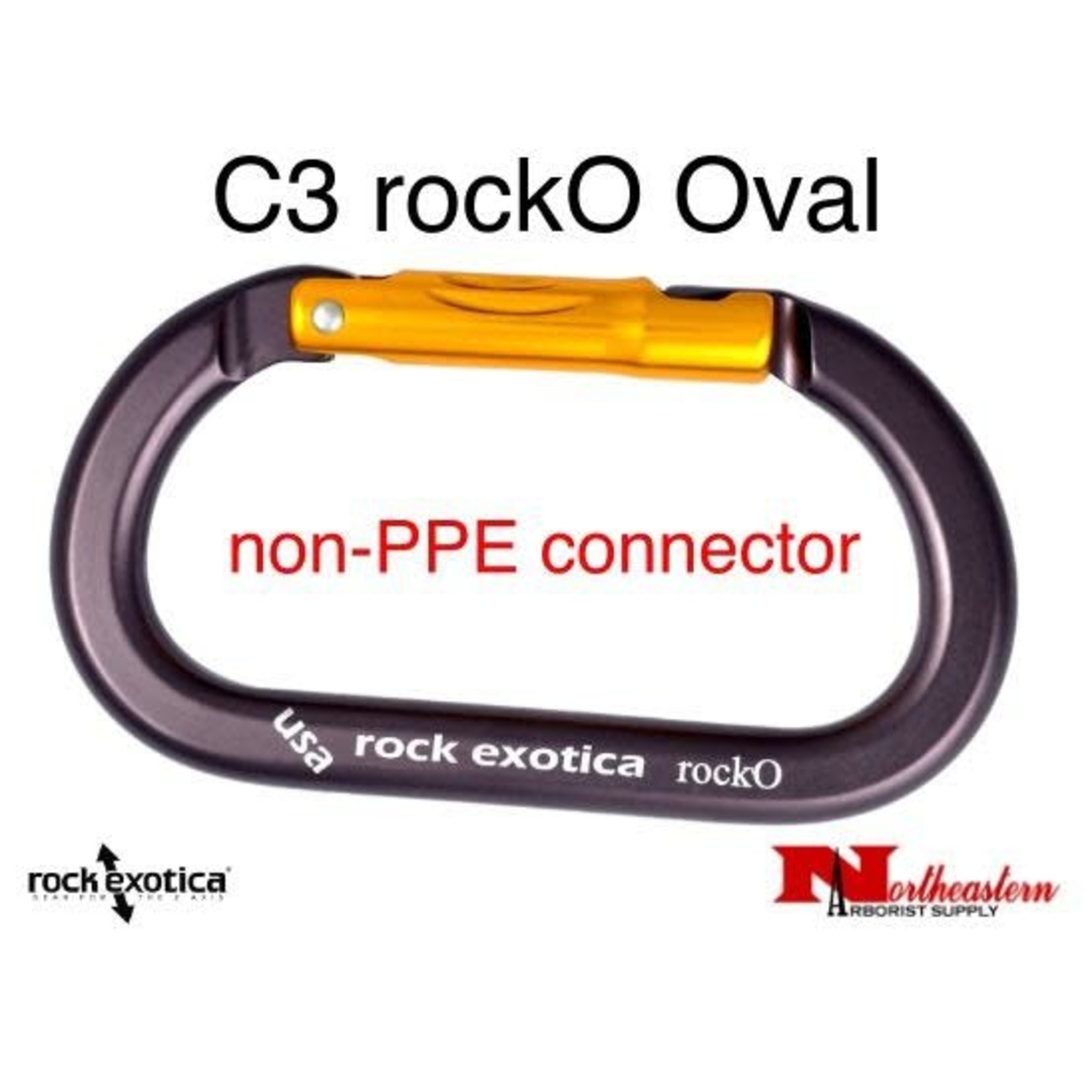 Rock Exotica RockO Non-Locking Carabiner