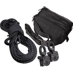 Rock Exotica Aztek Pulley & Rope Set Assembled (1 Pulley Set, 1-Rope Set) In Black