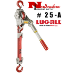 LUG-ALL Lug-All Model 25-A, 1+1/2 Ton Web Strap Hoist