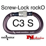 Rock Exotica rockO Screw-Lock Carabiner