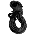 Rock Exotica Aztek Rope Set (50'-8mm Elite Rope, 2-6mm Ratchet Loops, 1-6mm Travel Restraint Loop) - Black