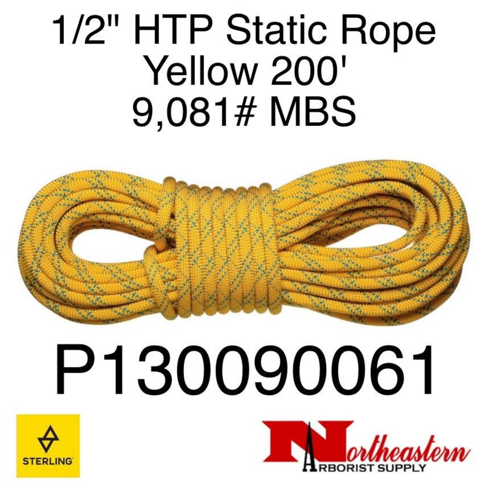 Sterling 1/2" HTP Static Yellow