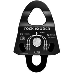 Rock Exotica Mini Machined Pulley (Double/Black)