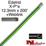 EDELRID X-P*E 12.3mm x 200' with Weblink Timber Blue