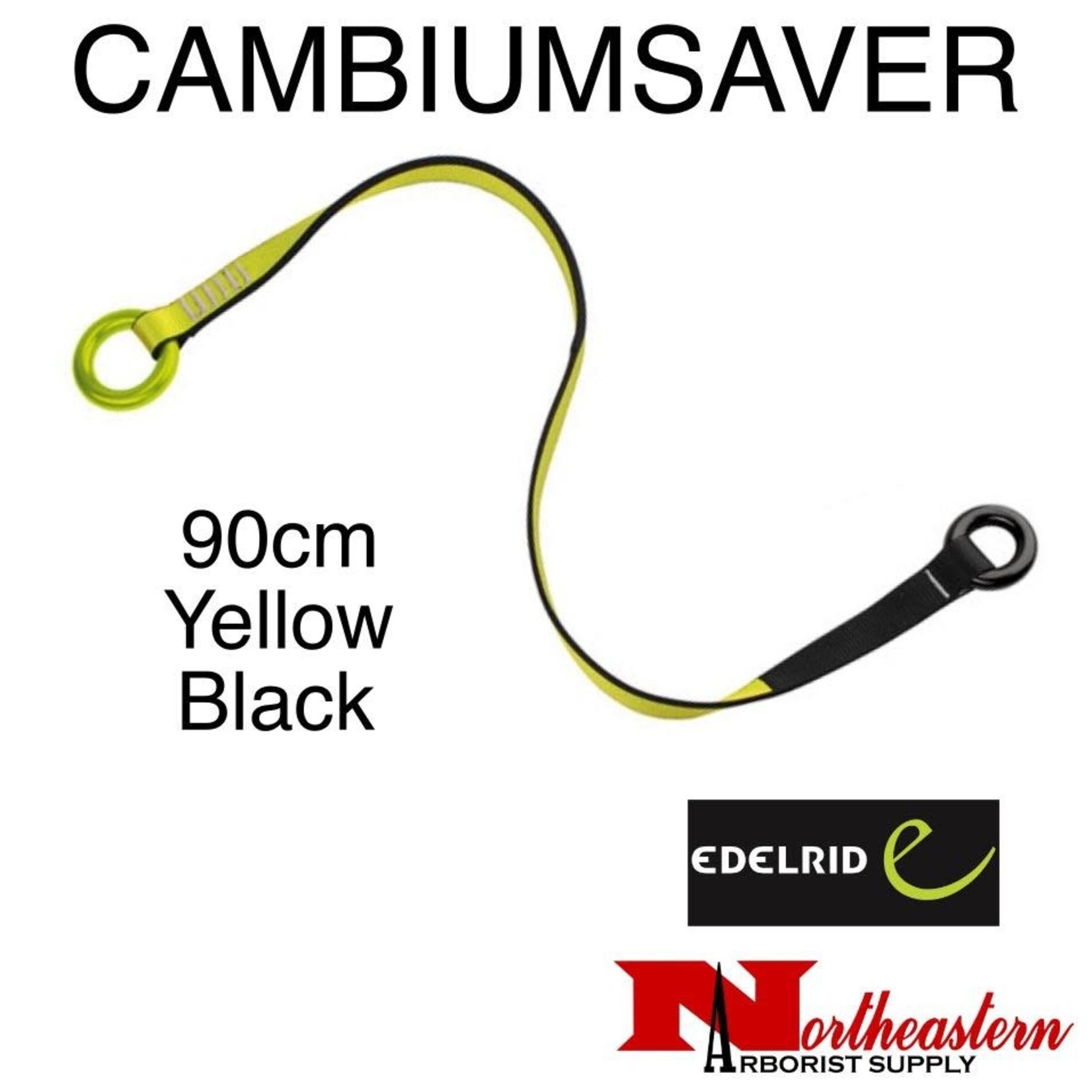 EDELRID Cambiumsaver 90cm, Yellow + Black, 25 kN
