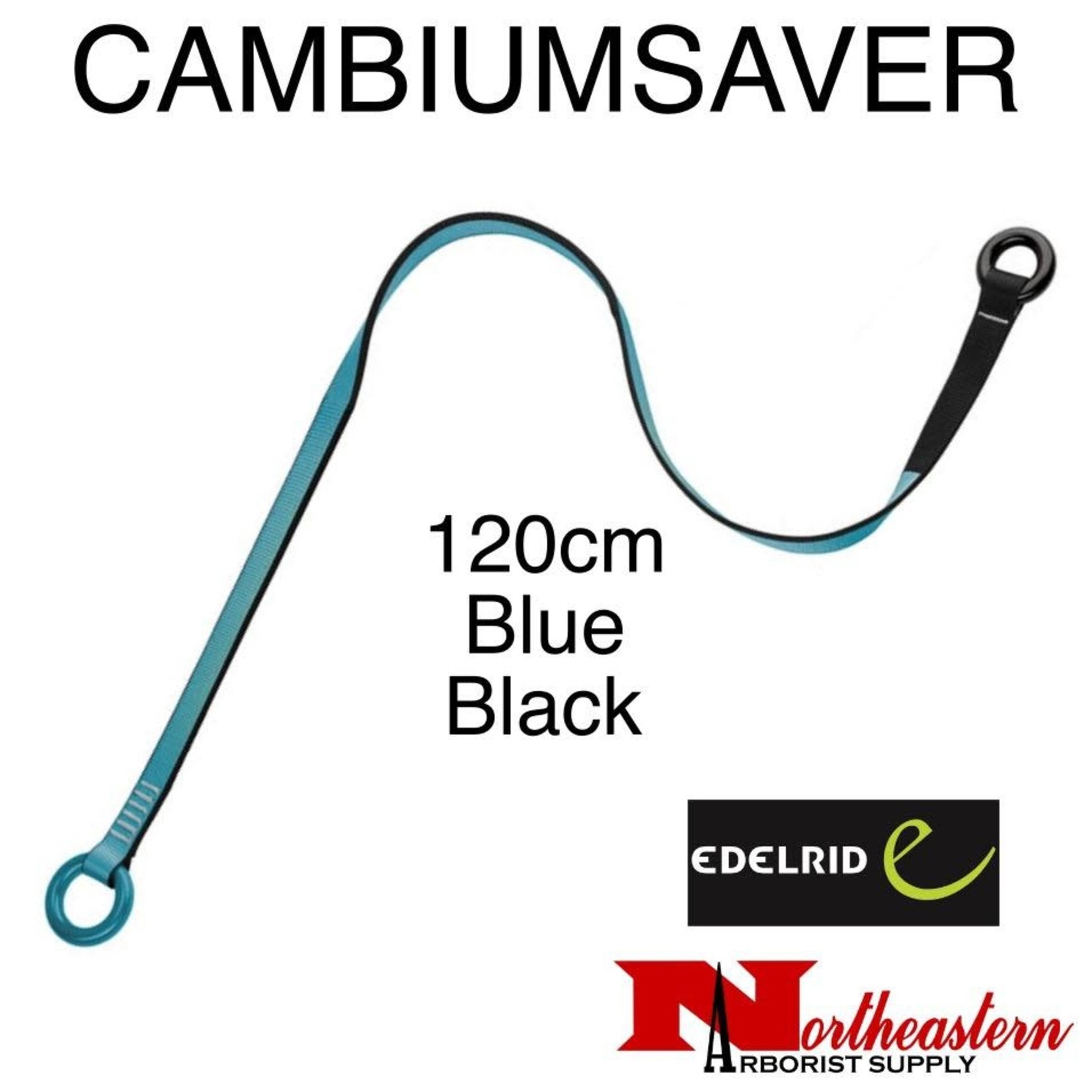 EDELRID Cambiumsaver 120Cm, Blue + Black, 25 Kn