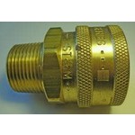 PARKER High Flow (Unvalved) Quick Coupler 3/4" Male Pipe Thread