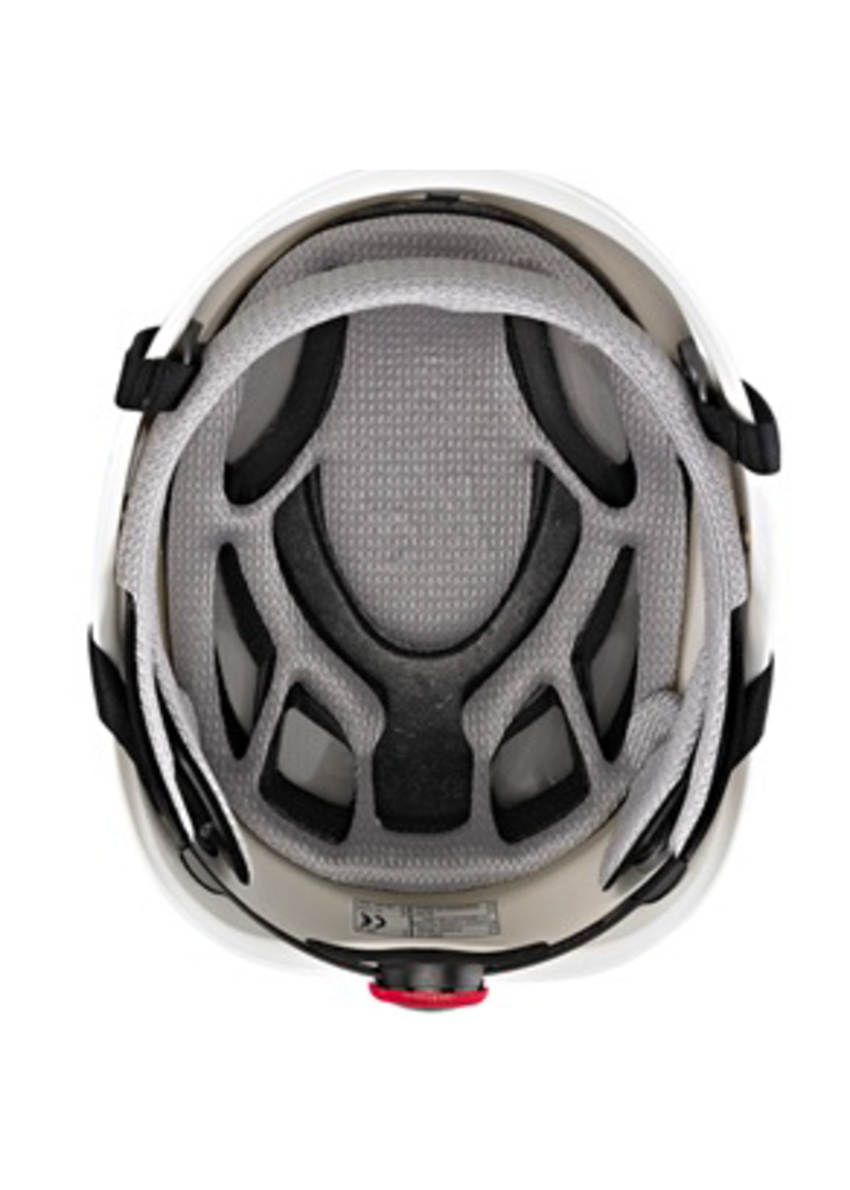 KASK Red Hi-Viz Kask Plasma Work Helmet with Adapter For Ear Defenders
