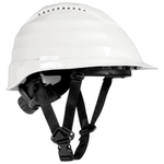 Rockman Rockman Forestry Arborist Vented Helmet, White with 4 Point Chinstrap