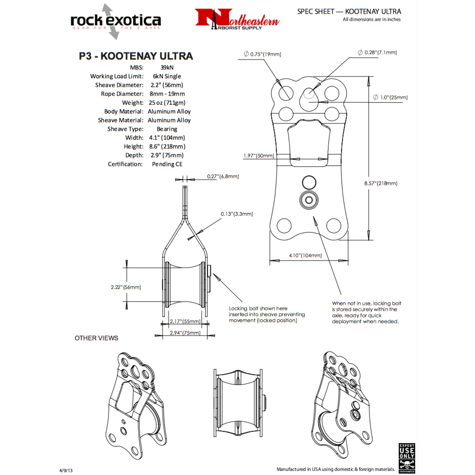 Rock Exotica Kootenay Ultra