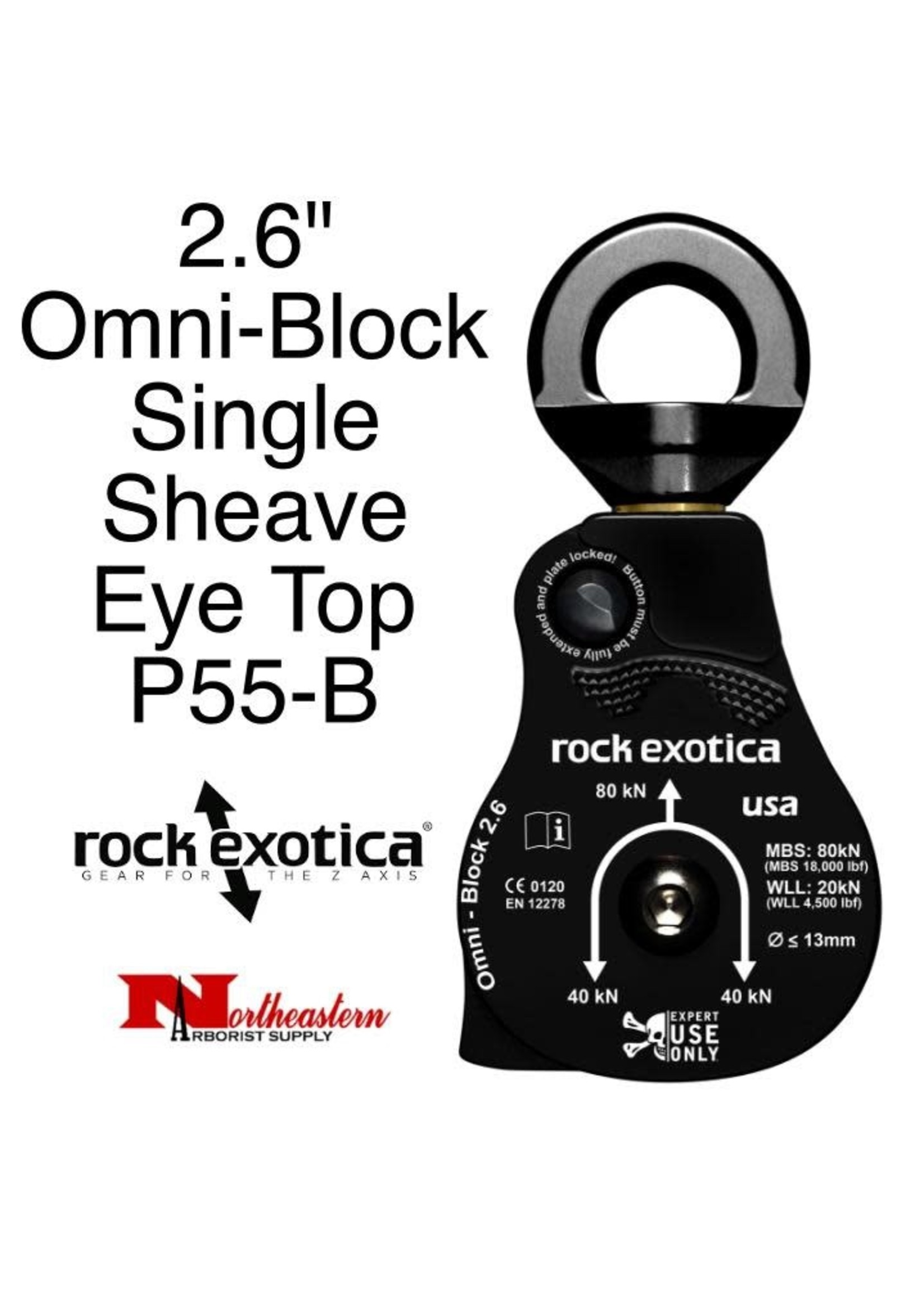 Rock Exotica Omni-Block 2.6" (Single Black)