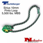 Teufelberger 10Mm Sirius Loop With Pinto Pulley 10Mm Length 34Cm 5500 Lbs
