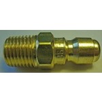 PARKER High Flow (Unvalved) Quick Nipple 1/4" Male Pipe Threads
