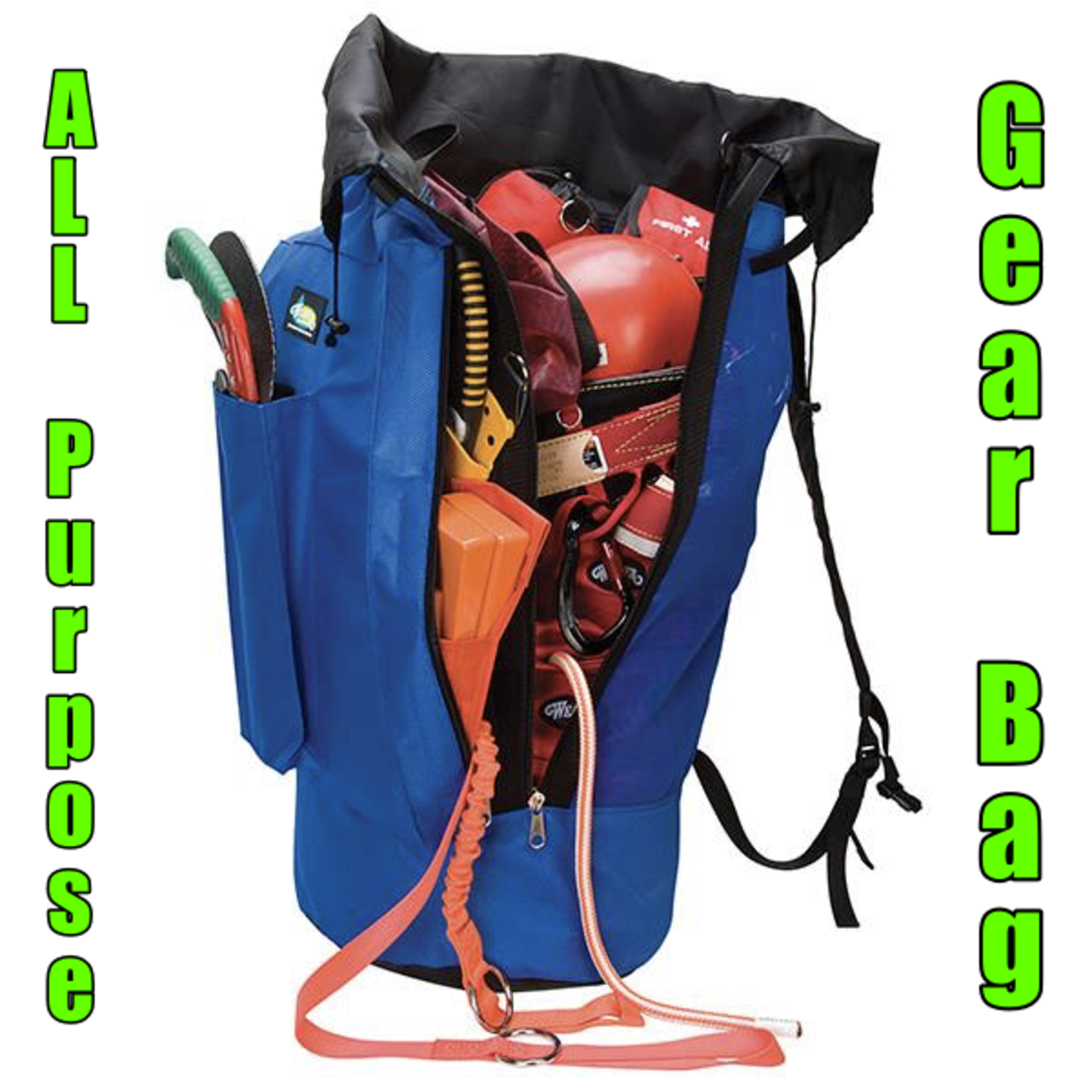 Weaver Gear Bag, All Purpose Backpack Style - Blue Large