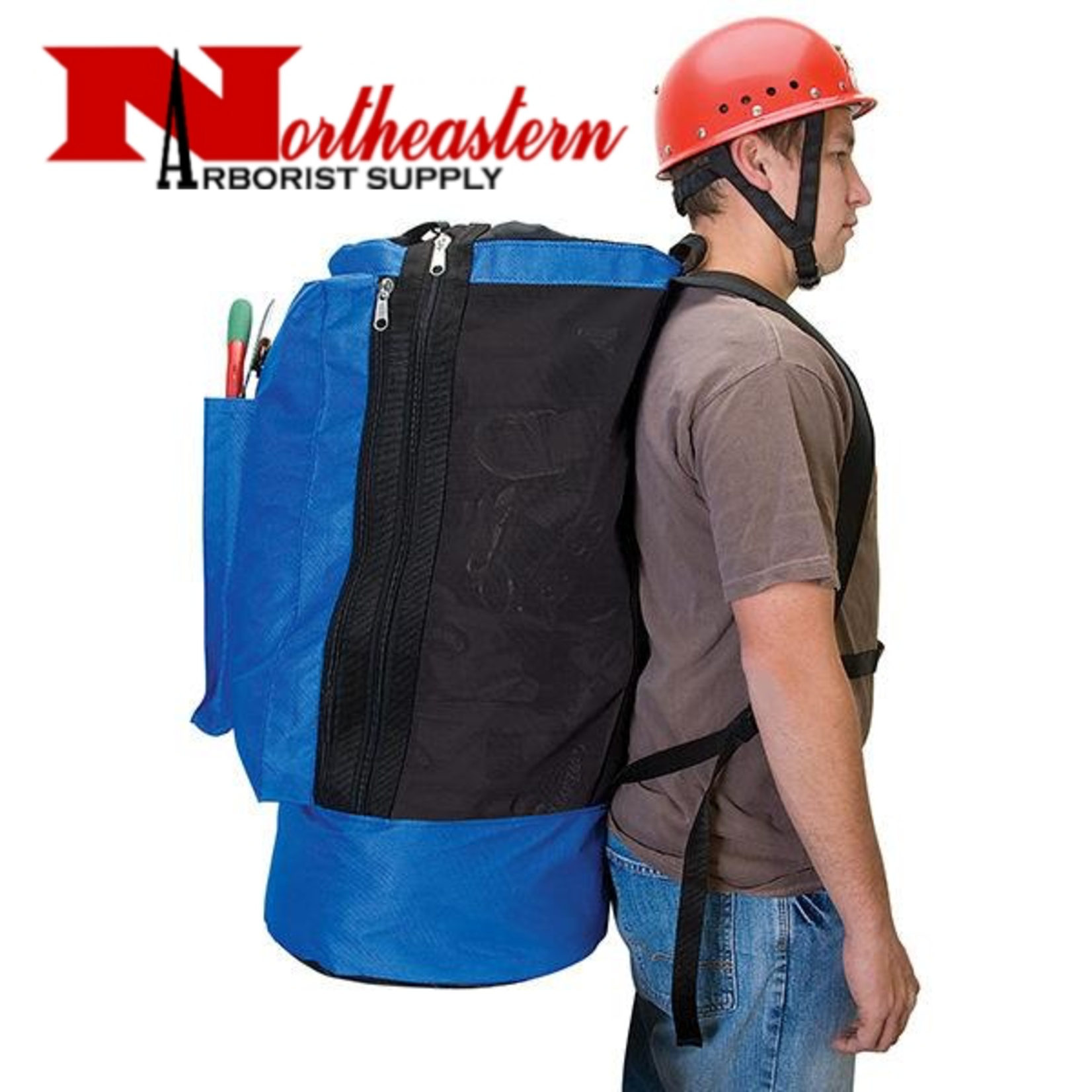 Weaver Gear Bag, All Purpose Backpack Style - Blue Large
