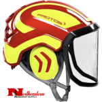 PROTOS Pfanner Protos Helmet - Red And Yellow