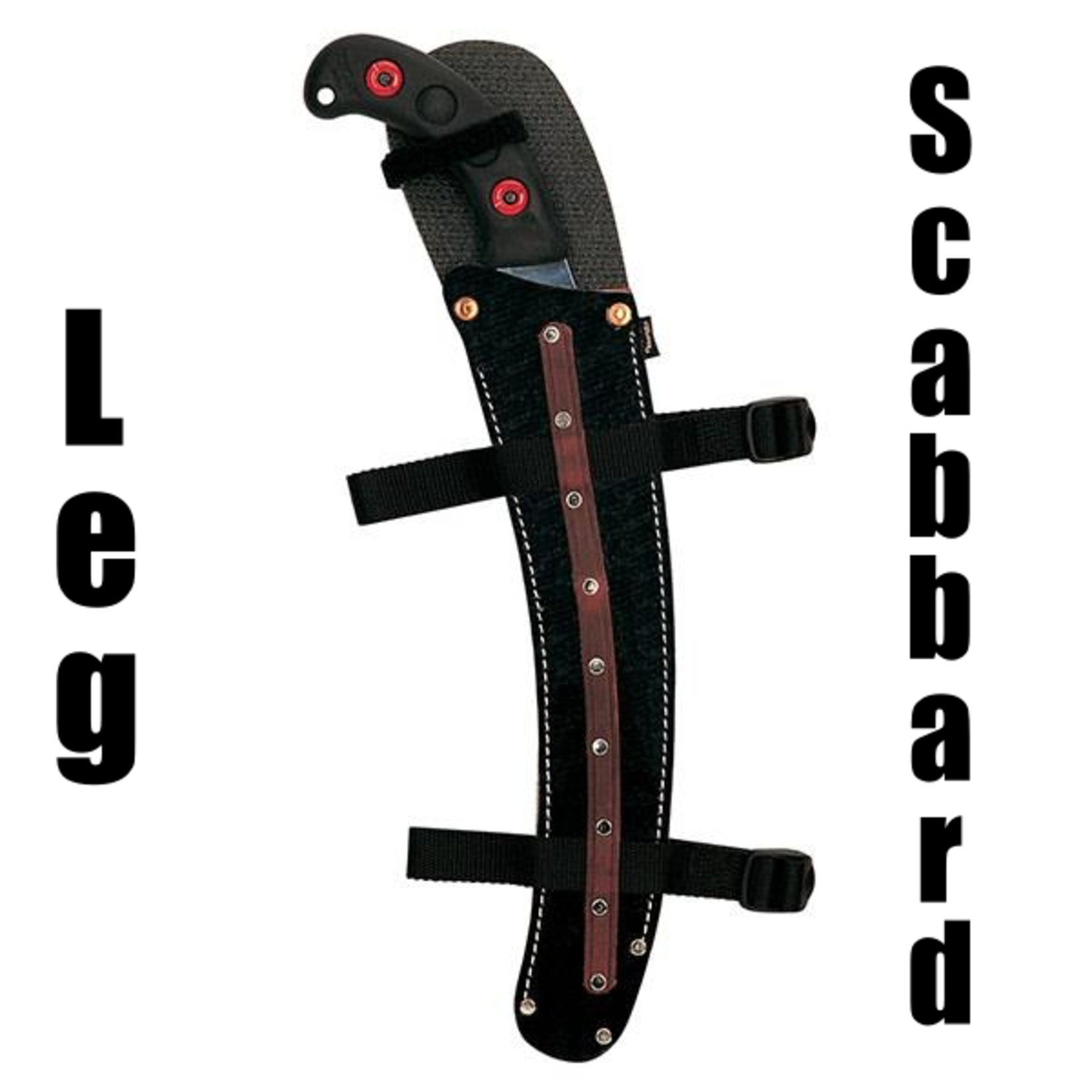 Weaver Leg Scabbard, Style #14 Curved Saw