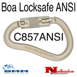 DMM 12mm Steel Boa HMS Locksafe ANSI Gold