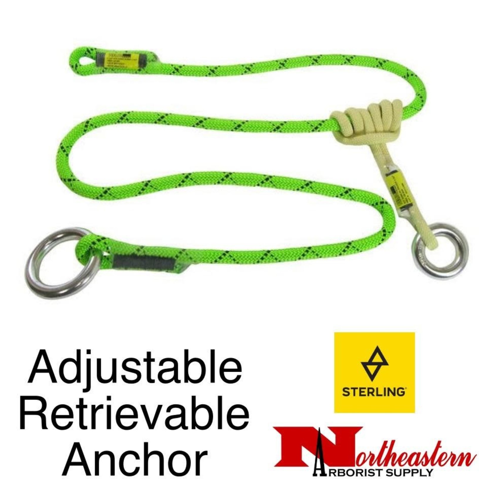 Sterling Adjustable Retrievable Anchor Neon Green