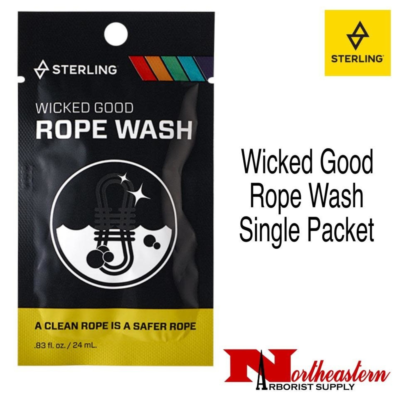 Sterling Wicked Good Rope Wash Single Packet