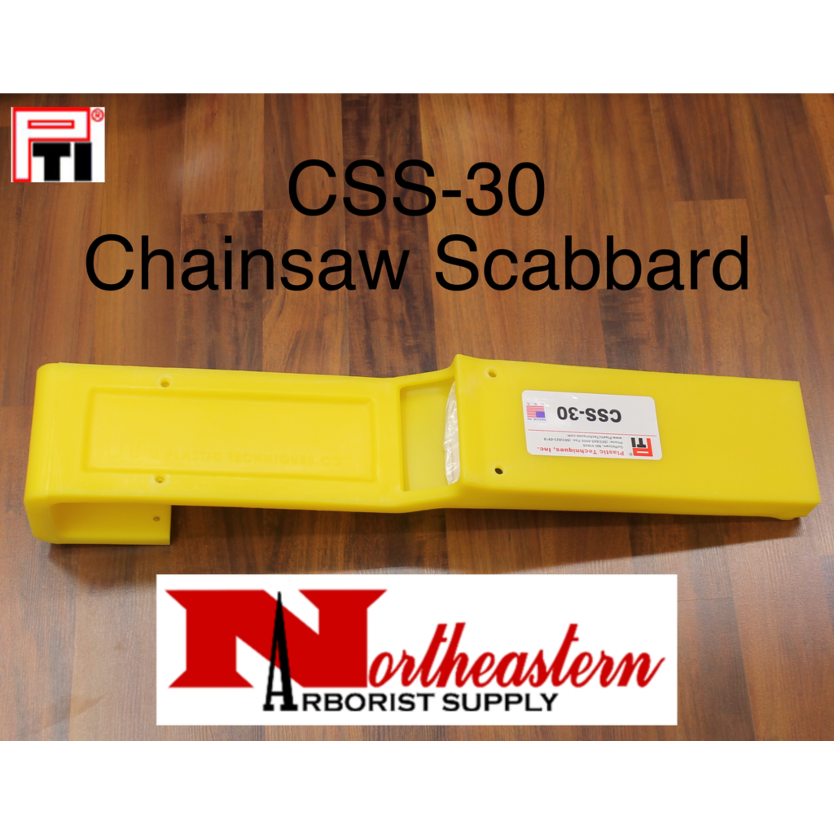 PTI Scabbard, Chainsaw For Bucket - Yellow