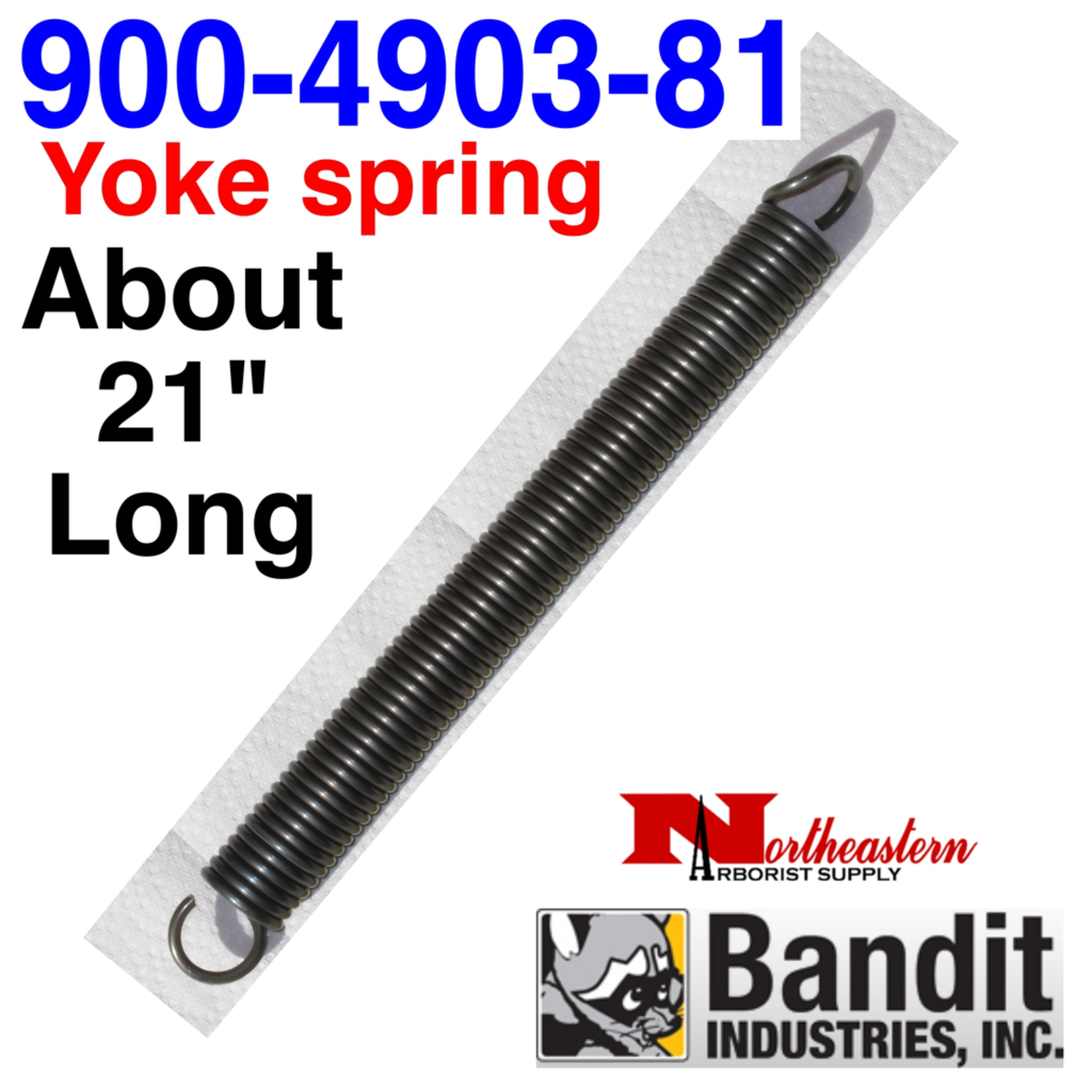 Bandit® Parts Yoke Spring M/254,255, 280, 1400, 1890, 1590 Bandit® Parts Yoke Spring M/254,255, 280, 1400, 1890, 1590