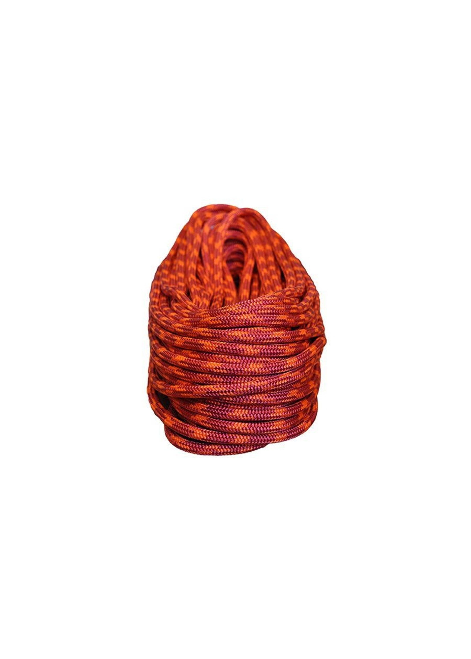 All Gear Inc. Cherry Bomb 7/16" (11.5mm) x 150' 24 Strand Polyester Double Braid Red And Neon Orange 7,000Lbs ABS