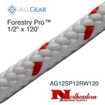 All Gear Inc. Forestry Pro 1/2" x 120' 12-Strand Polyester, 7,300Lbs ABS