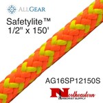 All Gear Inc. Safetylite, 1/2" x 150' 7500 Lbs.
