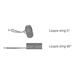 Teufelberger Trex Loopie 12.7mm (1/2") Length 2.5M 12,810Lbs. MBS