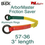 Buckingham Friction Saver 3ft Hardcoat Anodized Aluminum, 5000 Lbs.