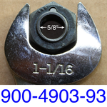Blade (Knife) Nut - Steel Lock, 5/8-11, (180 Ft-Lb Of Torque), 280-1850,