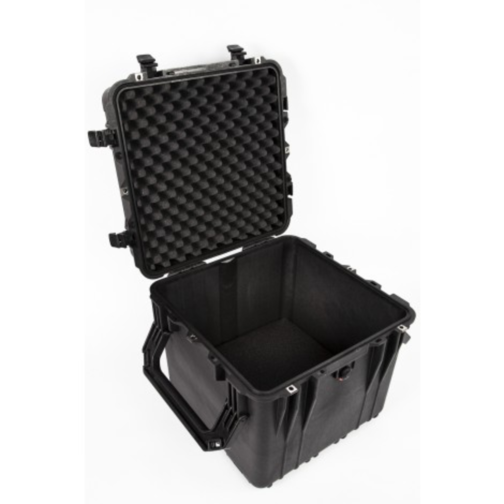 PORTABLE WINCH CO. Case, Waterproof And Airtight With Removable Casters And Folding Top Handle For Winches And Accessories