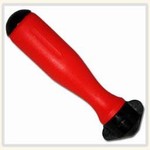 File Handle 2 Piece Plastic Black & Orange