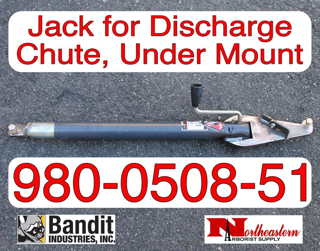 Bandit® Jack for Discharge Chute, Under Mount 980-0508-51
