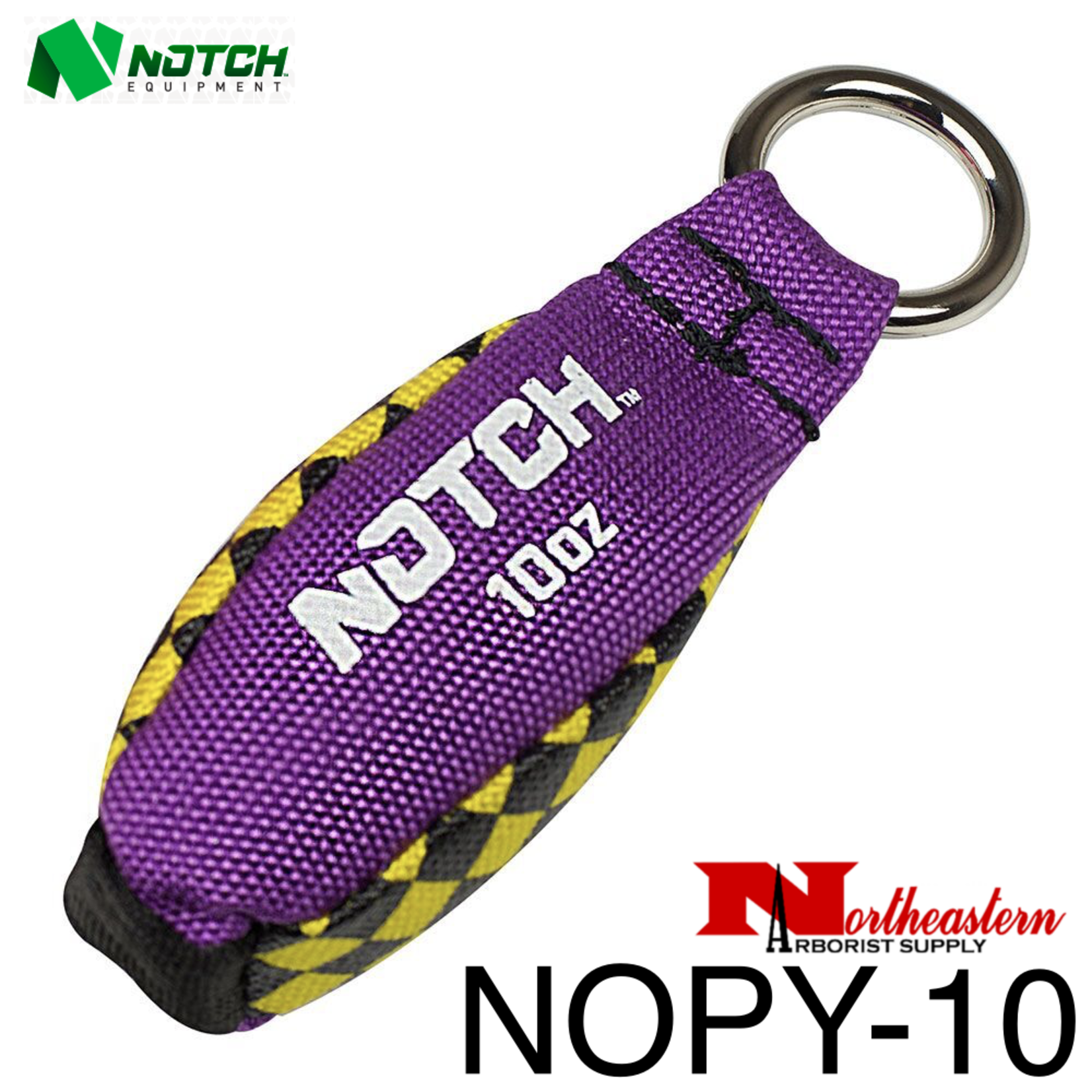 Notch Throw Weight (Purple/Yellow) 10oz