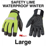 Youngstown Gloves Glove Hi-Viz Utility Waterproof Winter